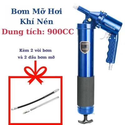 Bơm Mỡ Bò Bảo Dưỡng Cho Ô Tô, Máy Xúc, Xe Tải Sử Dụng Khí Nén