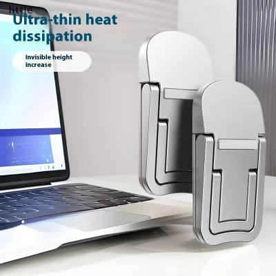 Vnlittle 2 Cái / bộ Máy Tính Di Động Có Thể Gập Lại Laptop Đứng Hỗ Trợ Máy Tính Xách Tay Có Thể Điều Chỉnh Nâng Giá Đỡ Làm Mát Đa Năng Cho Laptop Máy Tính Bảng Boutique