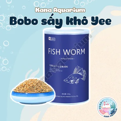 YEE Dried Bobo Worms 🐟 FREESHIP 🐟 - High-Protein, Nutrient-Rich Food for Ornamental Fish"