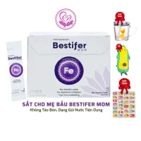 Sắt bầu Bestifer hộp 24 gói bổ sung sắt đầu đủ cho mẹ có thai kì khỏe mạnh mùi vị thơm ngon dễ uống