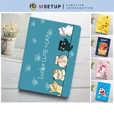 Ốp iPad A16 Gen 11 & Gen 9 Cute Full Model/ Bao Da Pro 11 inch Air M3 Mini 6 7 Cover Gen 10 8 7 10.2 inch, Viền Silicone