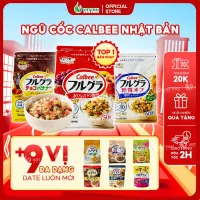 Ngũ cốc Calbee Nhật Eatclean Mix Sữa Trái Cây Granola Ăn Sáng Việt Thái