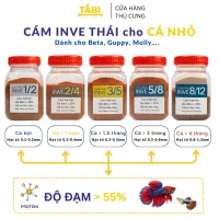 Thức ăn cho cá Cám Thái Inve 5/8, 3/5 (50G) cho cá Beta, Guppy, Vàng,...