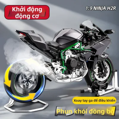 Mô Hình Xe Máy Hợp Kim Có Thể Cháy