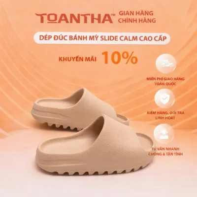 DÉP ĐÚC NGUYÊN KHỐI -KHÔNG CHỮ -FORM NAM –NỮ -ÊM NHẸ, ĐI SIÊU THOẢI MÁI (v nham K,H)