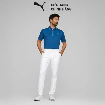 Quần Dài Thể Thao Golf PUMA Nam Dealer Tailored Pant White Glow Màu Trắng