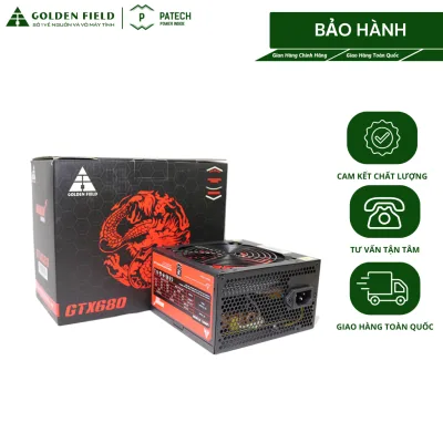 Nguồn Máy Tính Golden Field Dragon GTX680, 600W |Patech Electronics