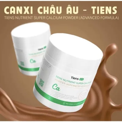 Canxi dạng bột hòa tan Tiens [Canxi Châu Âu]( 250gr) với công thức cải tiến, bổ sung nhiều vitamin và khoáng chất, thành phần mới đảm bảo tỉ lệ hấp thu vàng, sản phẩm nhập khẩu từ Pháp. [Chính hãng]