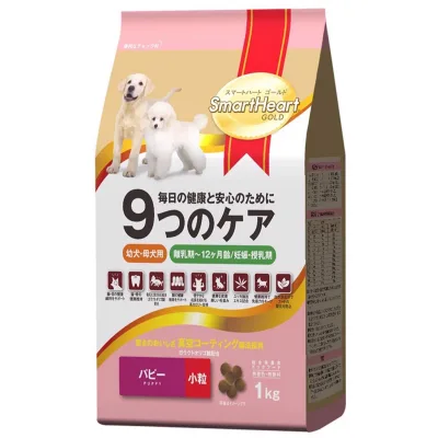Hạt chó con SmartHeart Gold Puppy Thức ăn cho chó con 1kg Petemo Pet Shop