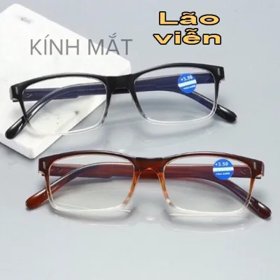 Kính viễn thị lão thị đọc sách , đi đường gọng nhựa đủ số giá rẻ 2863