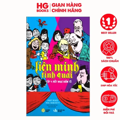 Sách - Liên minh tinh quái tập 4 - Nốt nhạc điểm tô - Sách giải trí vui nhộn cho lứa tuổi thiếu nhi
