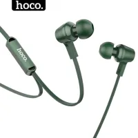 Tai nghe có dây dẹt HOCO giắc cắm 3.5mm có mic jack vuông tiện lợi dùng cho samsung xiaomi ...