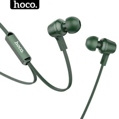 Tai nghe có dây dẹt HOCO giắc cắm 3.5mm có mic jack vuông tiện lợi dùng cho samsung xiaomi ...