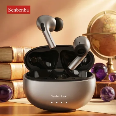 Tai nghe không dây Bluetooth Senbenbao TUNE 230NC có khả năng khử tiếng ồn, chống nước & chống mồ hôi, thoải mái cả ngày