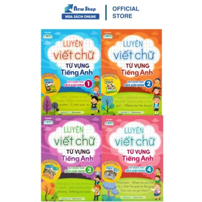 Sách - Luyện Viết Chữ Từ Vựng Tiếng Anh Theo Chương Trình Sách Giáo Khoa - MEGA
