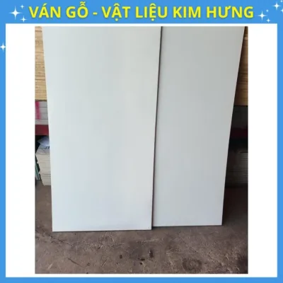 Ván làm kệ ván MDF 8ly 1 mặt trắng dùng trang trí nội thất(nhận cắt theo yêu cầu)
