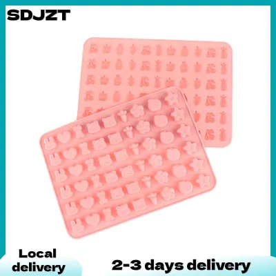 SDJZT 1 cái các loại Sugarcraft Silicone khuôn DIY Gummy động vật kẹo mềm sô cô la kẹo Khuôn bánh nhựa nghệ thuật Baking trang trí nội thất công cụ
