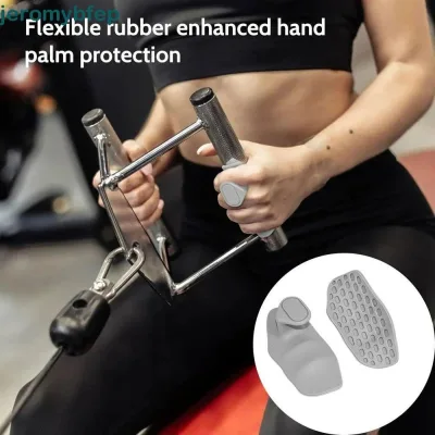 JEROMY 1 Đôi Găng Tay Tập Gym, Tay Cầm Nâng Cân Tiện Dụng Co Giãn, Phụ Kiện Tập Gym Làm Dày Silicon Chống Ma Sát Tay Cầm Cử Tạ