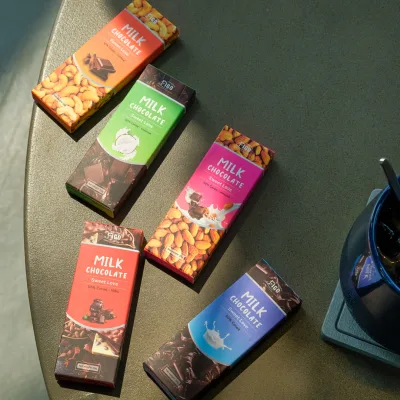 Kẹo socola sữa siêu ngon 20g Figo, đồ ăn vặt văn phòng siêu nghiện