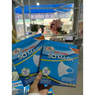 CHÍNH HÃNG - Khẩu trang 5D,3d mask NAM ANH người lớn FAMAPRO hộp 10 cái