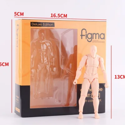 Figma Kỷ niệm 15 năm Ver. 2.0 Nam Nữ Nhân Vật Hành Động Mô Hình Cơ Thể Được Khớp Nối Hoàn Toàn Tượng Sưu Tập