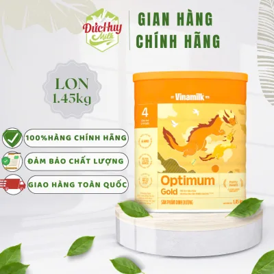 Vinamilk Optimum Gold 4 Optimix Powdered Milk 1.45kg Can