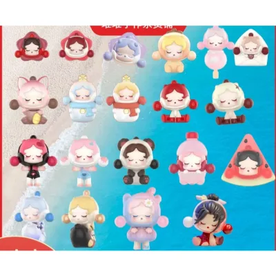 SP Series Pop Bean popmart Popbean skullpanda Bộ Đồ Ngủ Búp Bê Đảng Bộ tất cả các bộ sưu tập búp bê mini quà tặng