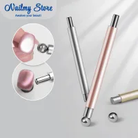 Nam châm 2 đầu mix bi tròn, nam châm mắt mèo nghệ thuật