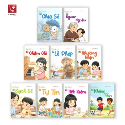 Sách - Combo 9 Cuốn Gieo Mầm Tính Cách Cho Bé Yêu