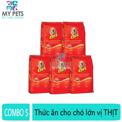 Thức ăn cho chó lớn vị thịt - Thức ăn cho mọi loại chó trưởng thành - Fibs 400g