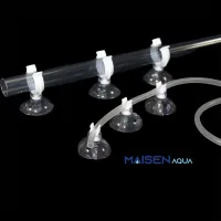 Combo 5 Nút Hít Kính Giữ Cố Định Ống Oxy CO2 Ống Nước Fi 4 Đến Fi 20 Thủy Sinh