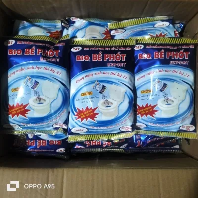 men sinh học chống đầy hầm bể phốt Bio 250g