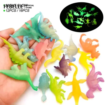 12 / 16 Cái Phát Sáng Trong Bóng Tối Khủng Long Đồ Chơi Mô Hình Thế Giới Kỷ Jura Dạ Quang Tyrannosaurus Đồ Chơi Trẻ Em Nhân Vật Hành Động Sưu Tập Đồ Chơi Mô Hình Quà Tặng
