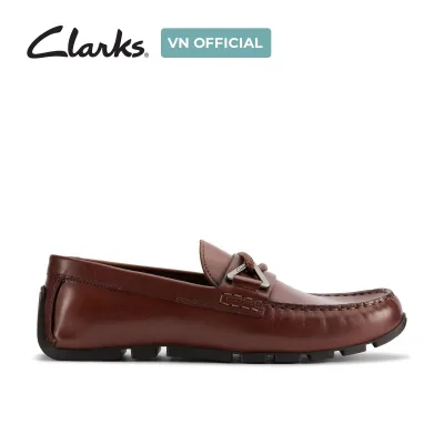 Clarks Men's Leather Loafers - Oswick Trim