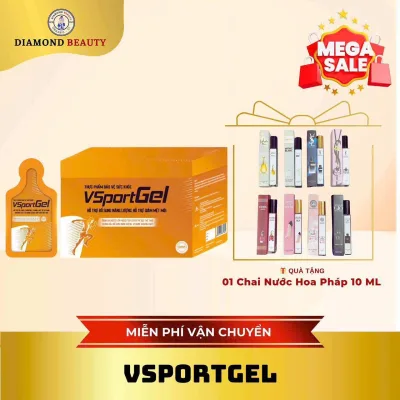 Vsportgel Is an Energy Supplement Rich in Vitamins and Minerals That Replenishes Water, Good for the Body, and Suitable for Athletes.