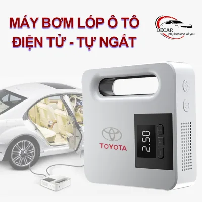 Car Car air pump Toyota auto range electronic clock tire inflator stick high quality car motorcycle hand pump-Wheel & tire care accessories
