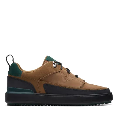 Giày Sneaker Da Nubuck Nam Clarks - CourtLite Go