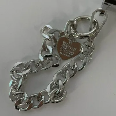 Dây chuyền điện thoại di động Silvery Dây kim loại tình yêu Dây điện thoại di động Dây điện thoại Dây điện thoại