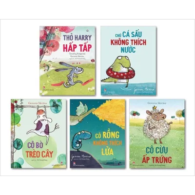 Sách thiếu nhi - Combo Sách của tác giả Gemma Merino (5 quyển) mã lẻ