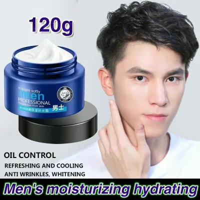 Men's Whitening and Moisturizing Cream Lazy Face Cream Men's Bb Cream Brightening and Firming Skin Products Brightening Cream Gentle and Non-Irritating Personal Care 120g