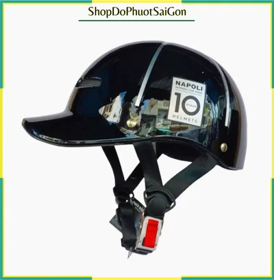 Napoli N688 Half-Head Helmet with 6 High-Quality Zones, Genuine 1/2 Helmet