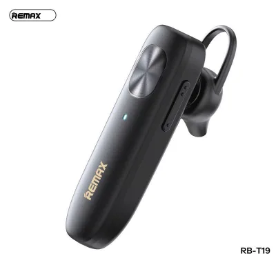 Remax Bluetooth 5.4 Rb-T19 Single-Sided Headset Has a Compact Design and High-Quality Sound.
