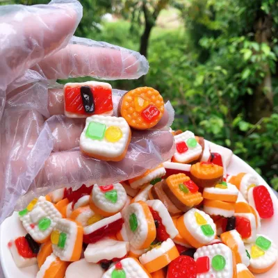 500g Kẹo Dẻo Chip Mix nhiều vị trái cây, đồ ăn vặt ngon lạ, Sỉ Bánh Kẹo Tết