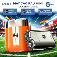 Máy cạo râu mini coclear CS007 thiết kế động cơ tốc độ cao, cạo khô và nước, pin sử dụng đến 2 tháng, bảo hành một năm