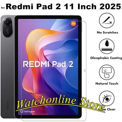 Kính cường lực cho Xiao mi Redmi Pad 2 Pad2 11 Inch 2025 Bảo Vệ Màn Hình Chống Trầy Xước Độ Cứng 9H