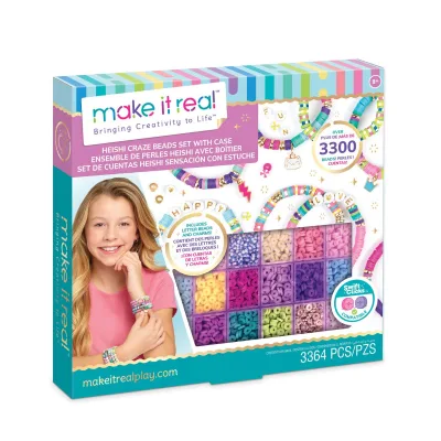 Bộ Đồ Chơi Thiết Kế Vòng Tay Bằng Hạt Heishi MAKE IT REAL 1743MIR