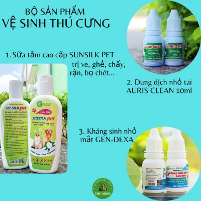 3-piece pet care kit