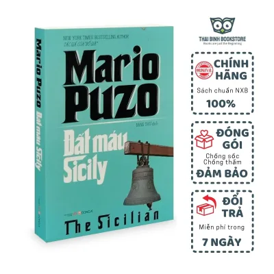 Sách - Đất Máu Sicily - Mario Puzo - Tiểu Thuyết Văn Học - Thái Bình Bookstore