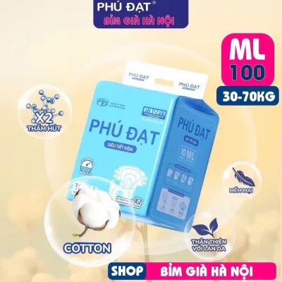 Bỉm già Phú Đạt ML10 XL10 X3 Active siêu thấm, chống tràn #bỉm già phú đạt #bỉm phú đạt #tã già phú đạt #phú đạt