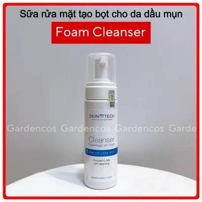 ST - Cleanser Physiologic PH Foam Sữa rửa mặt dạng bọt Skintech phù hợp cho da dầu mụn 150ml - Gardencos
